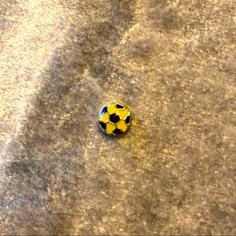 Authentic New Origami Owl Soccer ball Charm